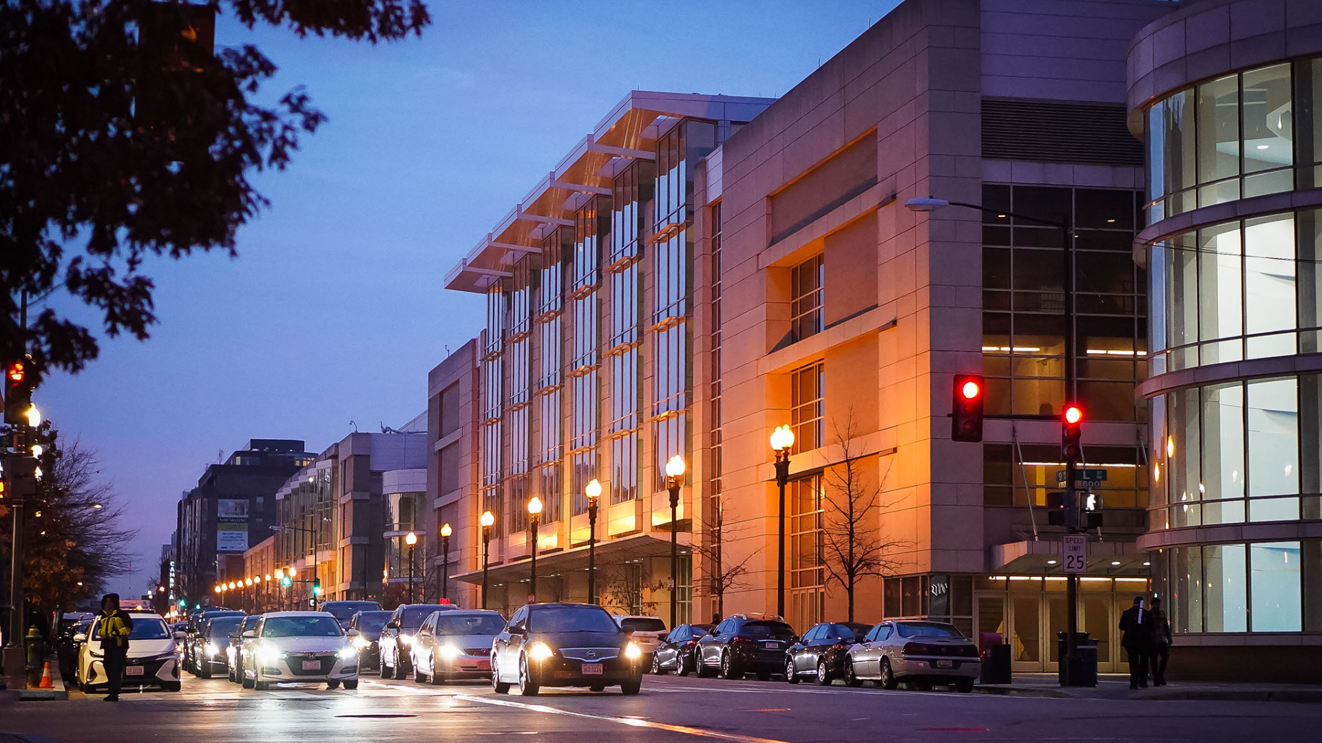 Exterior Shot of the Walter E Washington Convention Center