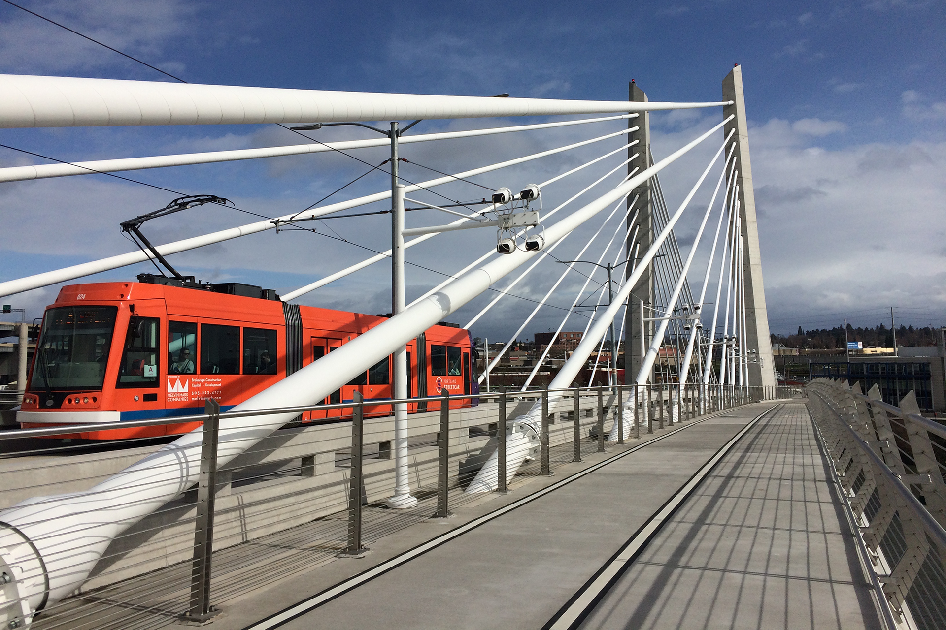 Tilikum Crossing in Portland, OR