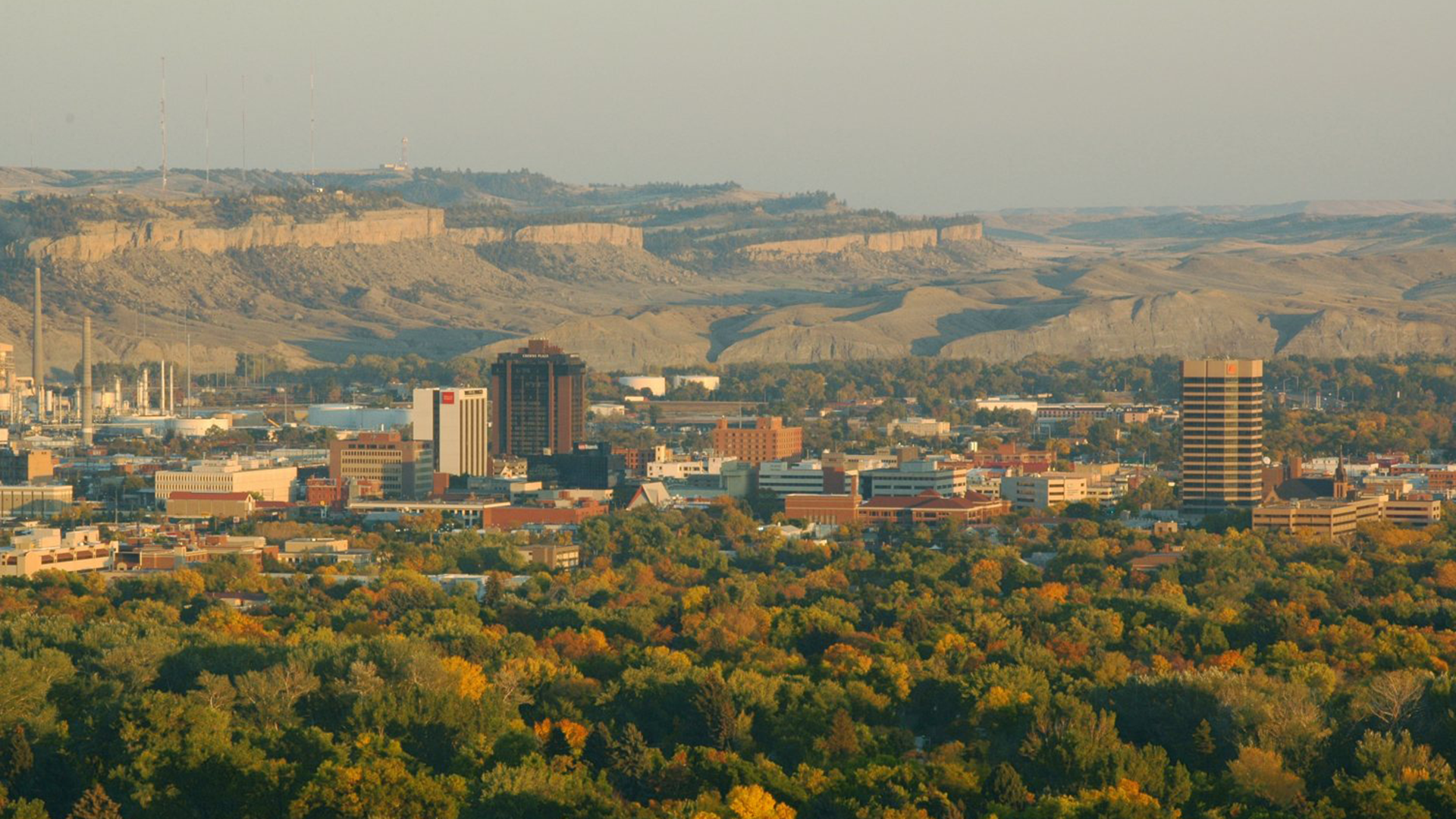 Billings Montana skyline