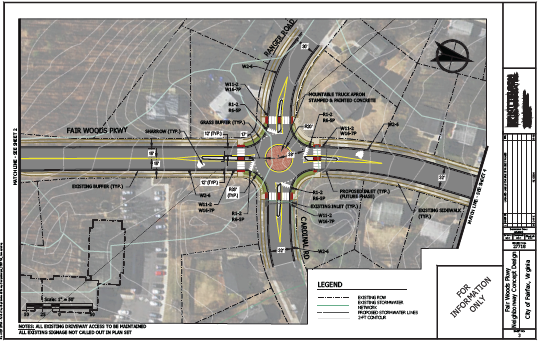 concept design for an intersection.