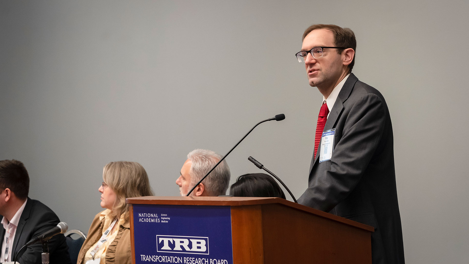 Pete Jenior presenting at a TRB Annual Meeting